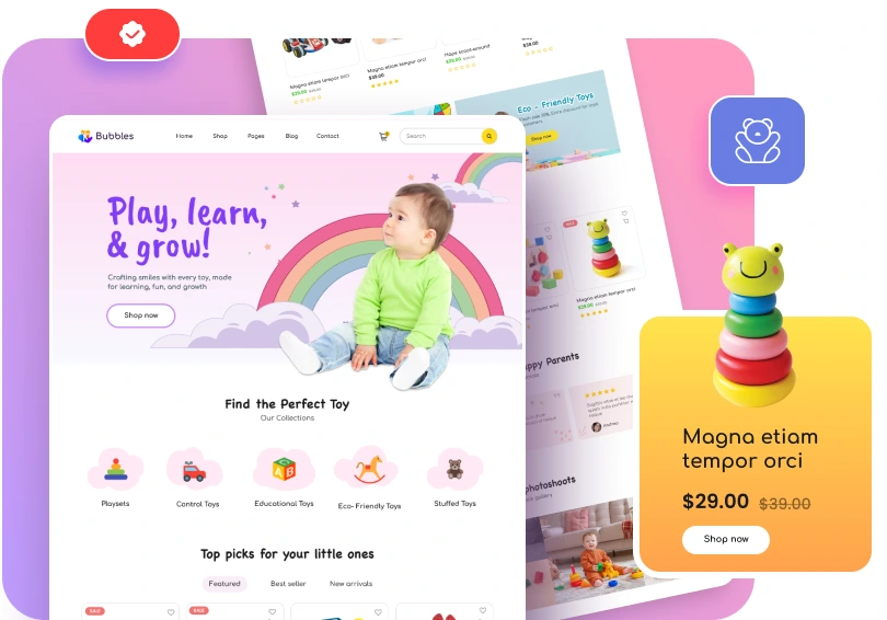 Kid Zoopie - Children's Product Website